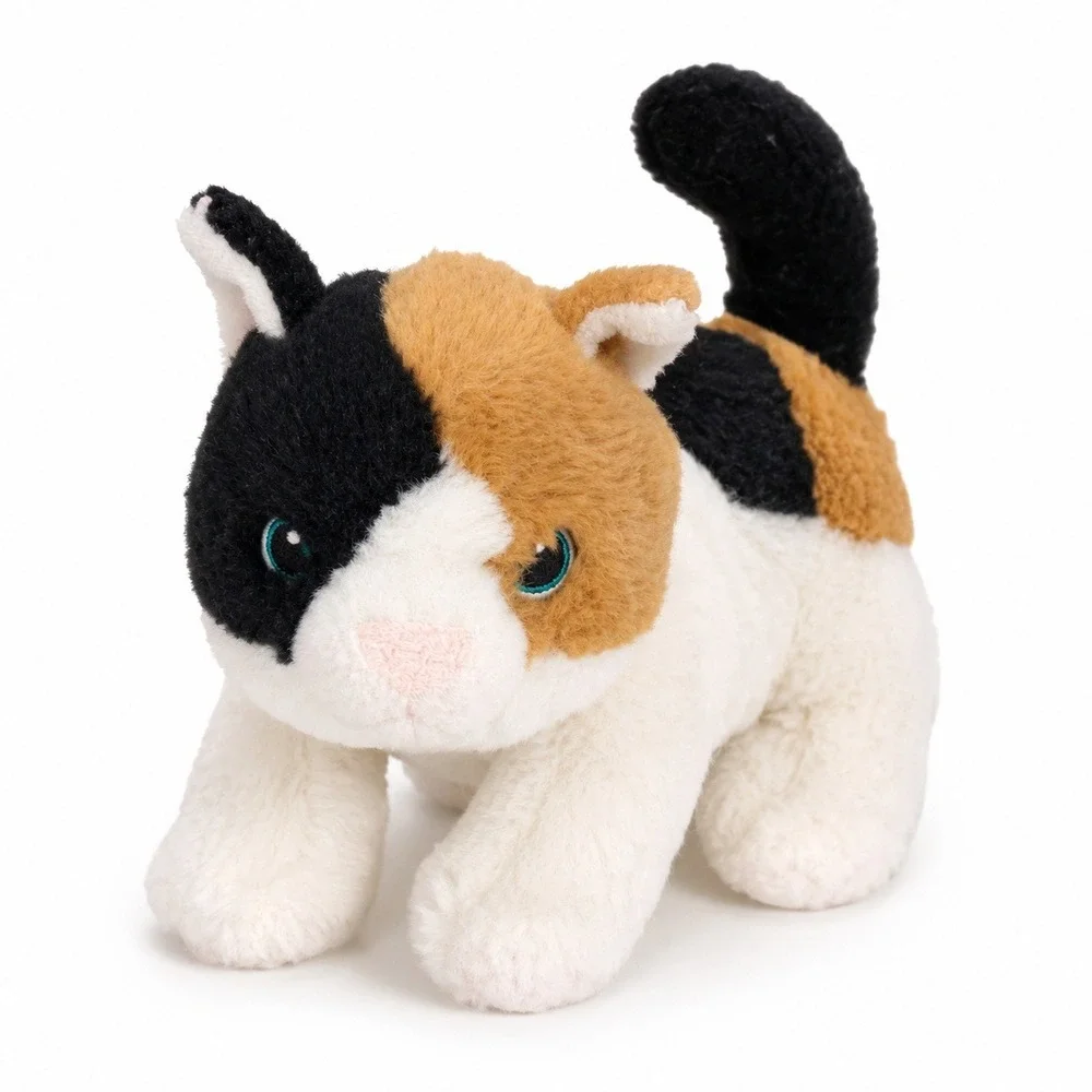 Aurora Eco Nation Calico Cat Plush 8